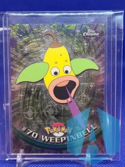 2000 Topps Chrome Pokemon TV Animation Edition Weepinbell #70